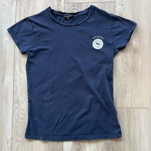 Horse Pilot Navy Blue T-Shirt size M Desert International Horse Park